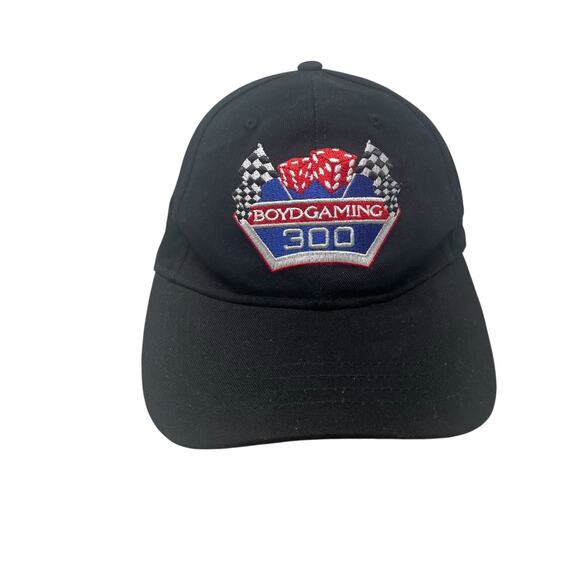 Boyd Gaming 300 NASCAR Racing Hat Mens One SIze Black Embroidered Baseball Cap - Picture 6 of 9